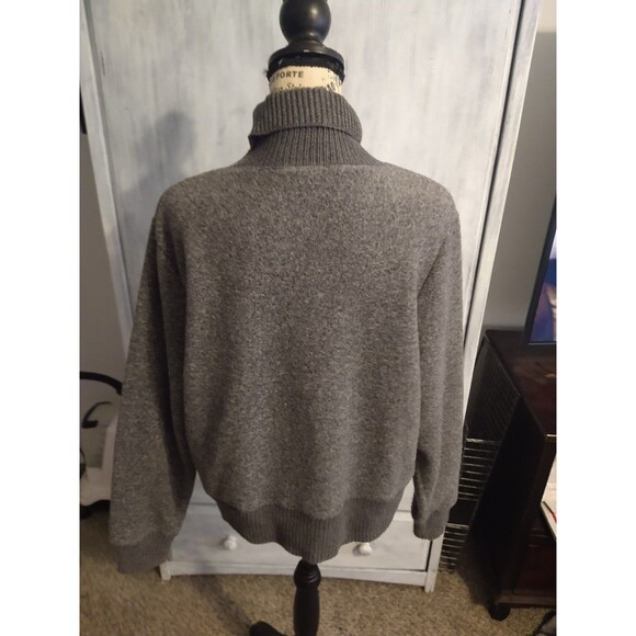 Zara gray small turtleneck sweater - Picture 5 of 8